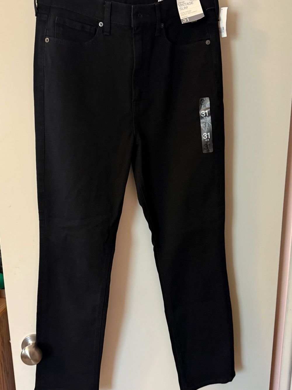 GAP Classic Women’s Black Jeans - Size 12 regular